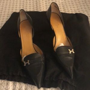 A Pair Of D’Orsay Hermès Shoes